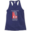 if the land of the free Racerback Tank