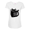 how to train your human Maternity Scoop Neck T-shirt