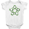 rock paper scissors lizard spock Baby Onesie