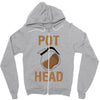 pot head Zipper Hoodie