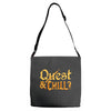 quest &amp; chill Adjustable Strap Totes