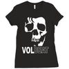 volbeat danish rock band cool skull Ladies Fitted T-Shirt