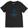 keep calm and grandaddy on! V-Neck Tee