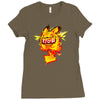 pokket c Ladies Fitted T-Shirt