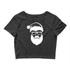 santa hipster Crop Top