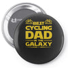 best cycling dad galaxy cycling Pin-back button