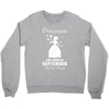 Princesses Are Born In September Crewneck Sweatshirt