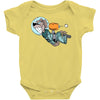 astronaut dog Baby Bodysuit