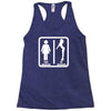 your girlfriend vs my girlfriend funny pub jokr  impress your friends! Racerback Tank