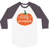 halloween little pumpkin 3/4 Sleeve Shirt