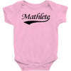 mathlete t shirt funny math humor geek nerd school athlete tee s m l x Baby Onesie