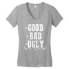The Bad Ugly Good Women's V-Neck T-Shirt