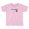 i'm an artist tee Toddler T-shirt
