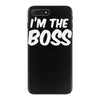 i'm the boss funny nerd iPhone 7 Plus Case