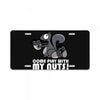 come play with my nuts License Plate