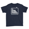 i'd rather be doing gymkhana Youth Tee