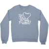 girls fish too only prettier Crewneck Sweatshirt