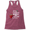 it's a christmas movies and hot chocolate kind of day Racerback Tank