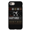 santa sagittarius christmas ugly t shirts iPhone 8