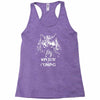 wolfs winter Racerback Tank