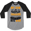Son Is Super and I Am The Lucky One Because I Get To Be His Dad 3/4 Sleeve Shirt