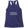 massage therapist Racerback Tank