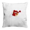 now with fists Throw Pillow