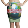 the world is always spinnin Pencil Skirts