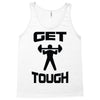 get tough weight lifter lifting gym Tank Top
