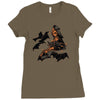 polygon bats Ladies Fitted T-Shirt