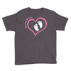 Baby Girl with Heart Any Name Customized Youth Tee