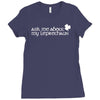 st patricks day leprechaun Ladies Fitted T-Shirt