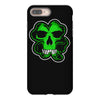 celtic green clover skull patch, irish biker patches iPhone 8 Plus