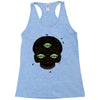 see no evil off Racerback Tank