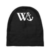w anchor mens funny offensive Baby Beanies