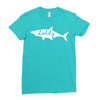 Momma Shark Ladies Fitted T-Shirt