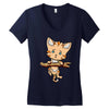 keep holding on Women's V-Neck T-Shirt