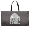 stay chill Weekender Totes