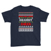 santa only comes once a year grammy is always here to cheer Youth Tee