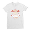 chop your own wood it will warm you twice Ladies Fitted T-Shirt