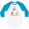zelda item triforce 3/4 Sleeve Shirt
