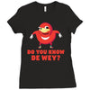 Do You Know De Wey Ladies Fitted T-Shirt