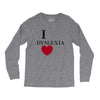i dyslexia Long Sleeve Shirts