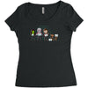 the lineup Women's Triblend Scoop T-shirt