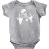 devil horns Baby Bodysuit