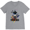 who loves frenchies V-Neck Tee