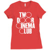 two door cinema club Ladies Fitted T-Shirt