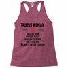 Taurus Woman Racerback Tank
