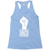 introverts unite separately in your own homes Racerback Tank