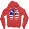 paire de tongues am&eacute;ricaine Zipper Hoodie